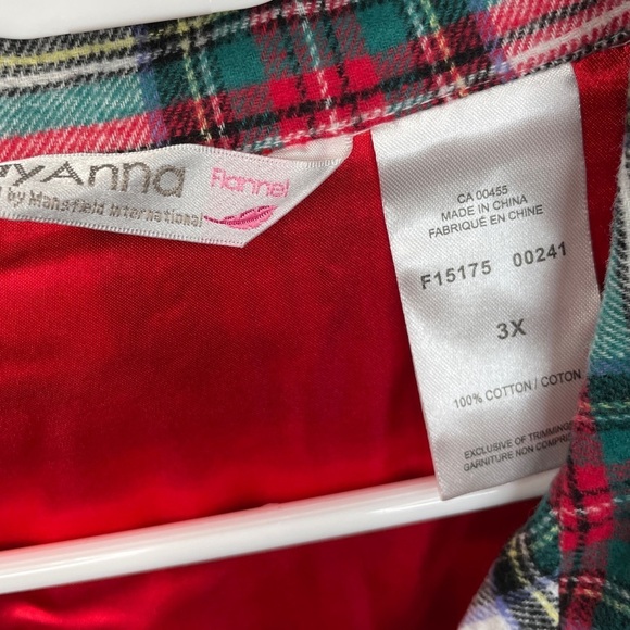 KayAnna Flannel Plaid Pajama Set - Picture 5 of 11